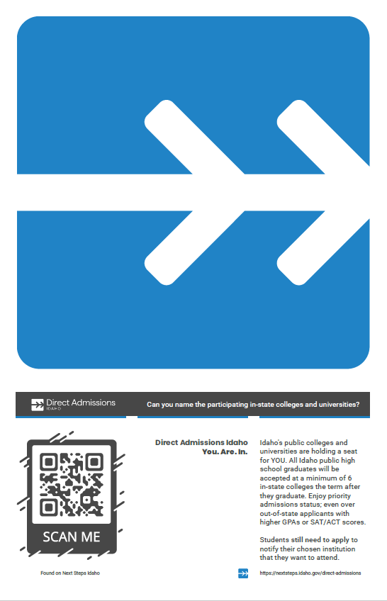 Printables posters next steps idaho